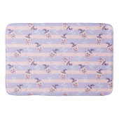 Trick oder Treat Niedlich Ghost , Pumpkins und Str Badematte (Vorderseite)