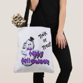 Trick oder Treat Niedlich Ghost Tasche (Von Nahem)