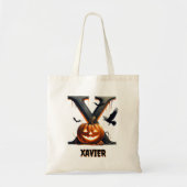 Trick oder Treat Niedliche Halloween-Süßigkeitster Tragetasche (Vorne)