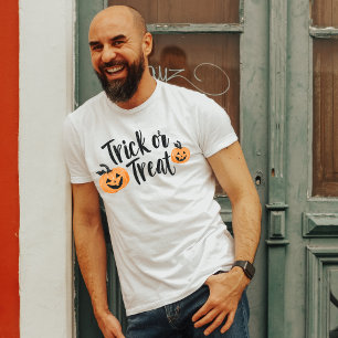 Trick oder Treat Niedliche Pumpkins Halloween T-Shirt