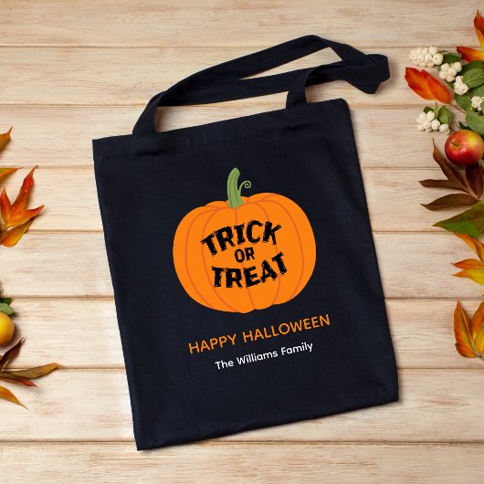 Trick oder Treat Niedlichen Pumpkin Halloween Tasche