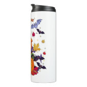 Trick oder Treat Niedliches Halloween Thermosbecher (Nach rechts gedreht)