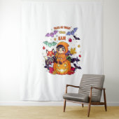 Trick oder Treat Niedliches Halloween Wandteppich (Beispiel)