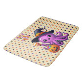 Trick oder Treat Octopus Halloween Badematte (Schrägansicht)