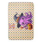 Trick oder Treat Octopus Halloween Badematte (Vorderseite Vertikal)