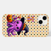 Trick oder Treat Octopus Halloween Case-Mate iPhone Hülle (Rückseite (Horizontal))