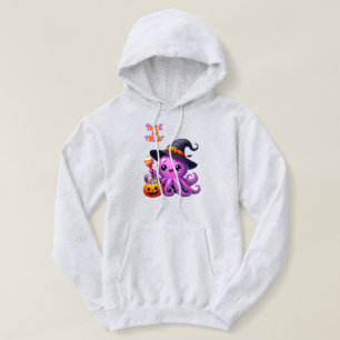 Trick oder Treat Octopus Halloween Hoodie