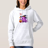 Trick oder Treat Octopus Halloween Hoodie (Vorderseite)