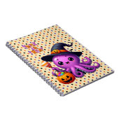 Trick oder Treat Octopus Halloween Notizblock (Rechte Seite)