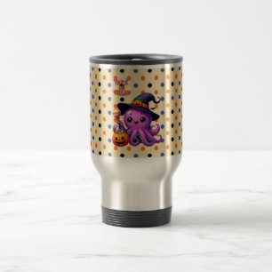 Trick oder Treat Octopus Halloween Reisebecher