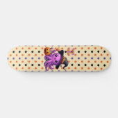 Trick oder Treat Octopus Halloween Skateboard (Horizontal)