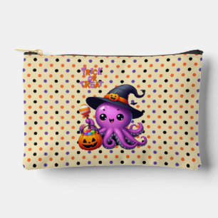Trick oder Treat Octopus Halloween Zubehörtasche