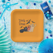 Trick oder Treat Pappteller (Party)
