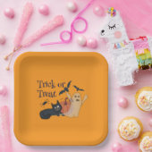 Trick oder Treat Pappteller (Party)