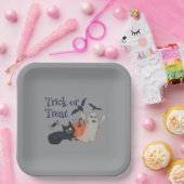 Trick oder Treat Pappteller (Party)