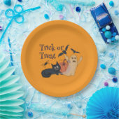 Trick oder Treat Pappteller (Party)
