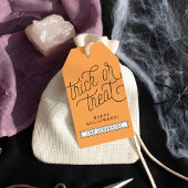 Trick oder Treat Personalisiertes Halloween Geschenkanhänger