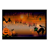 Trick oder Treat Poster (Vorderseite)