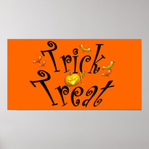 Trick oder Treat Poster
