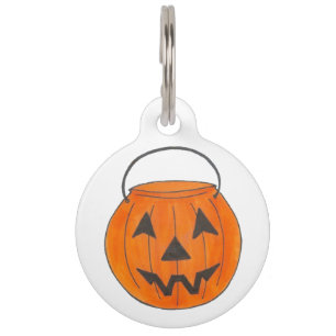 Trick oder Treat Pumpkin Bucket Halloween-Party Tiermarke