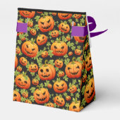 Trick oder Treat Pumpkins Geschenkschachtel (Rückseite)