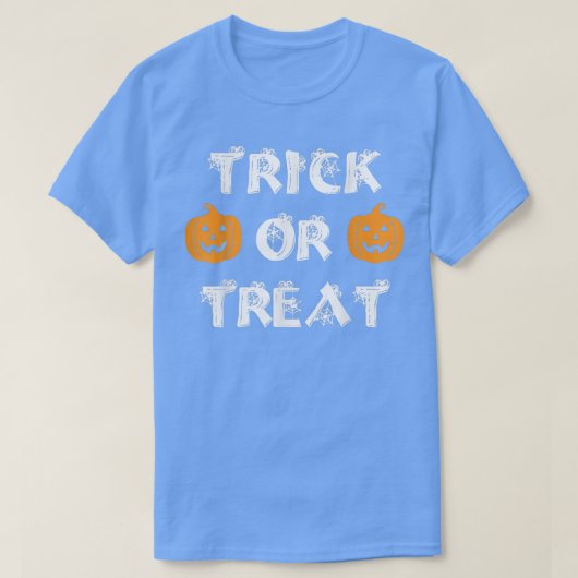 Trick oder Treat Pumpkins , Halloween JackOLantern T-Shirt (Design vorne)