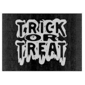 Trick oder Treat Schneidebrett (Vorderseite)