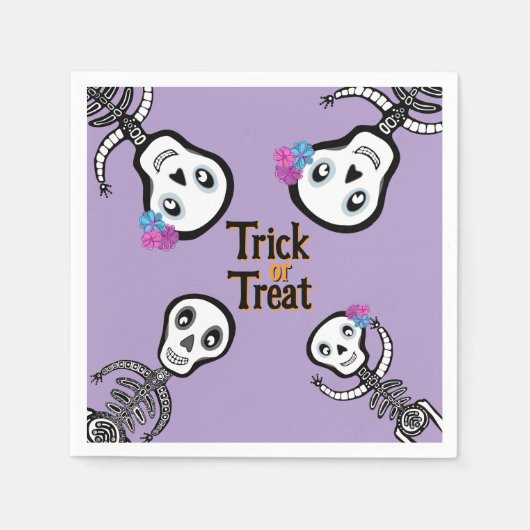 Trick oder Treat Serviette (Vorderseite)