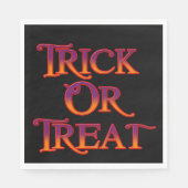 Trick oder Treat Serviette (Vorderseite)