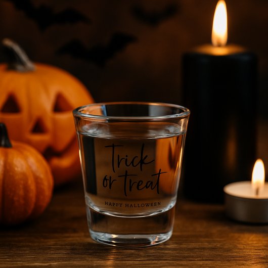 Trick oder Treat Shot Glass | Happy Halloween Part Schnapsglas