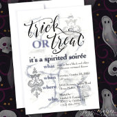 Trick oder Treat Soirée individuelle Einladung