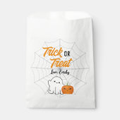 Trick oder Treat Spooky Halloween Party Geschenktütchen (Vorderseite)