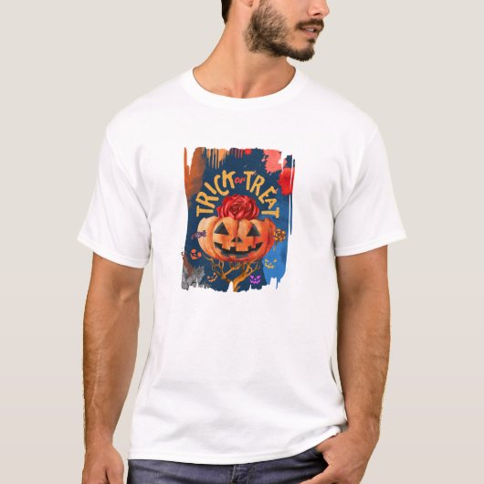 Trick oder Treat T-Shirt (Vorderseite)