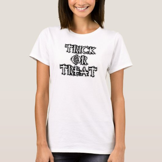Trick oder Treat T-Shirt (Vorderseite)