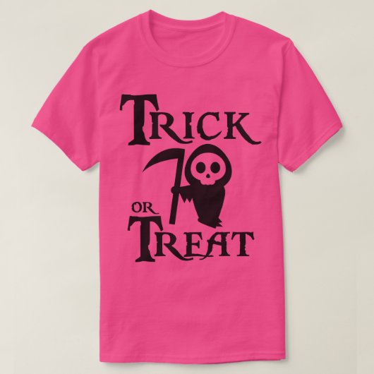 Trick oder Treat T-Shirt (Design vorne)