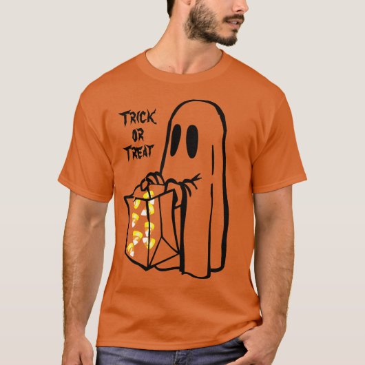 Trick oder Treat T-Shirt (Vorderseite)