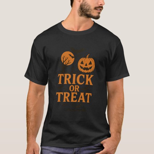Trick oder Treat T-Shirt (Vorderseite)