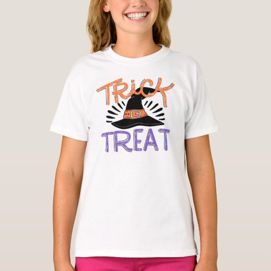 Trick oder Treat T-Shirt (Vorderseite)