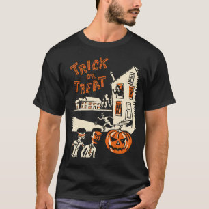 Trick oder Treat-T - Shirt der 1960er Jahre