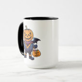 Trick oder Treat Tasse (Vorderseite Links)