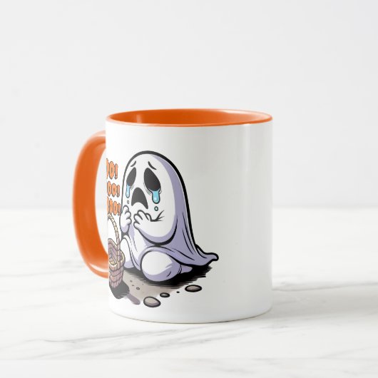 Trick oder Treat! Tasse (Vorderseite Links)