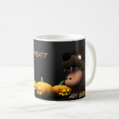 Trick oder Treat-Tasse Kaffeetasse (VorderseiteRechts)