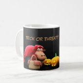 Trick oder Treat-Tasse Kaffeetasse (Vorderseite Links)