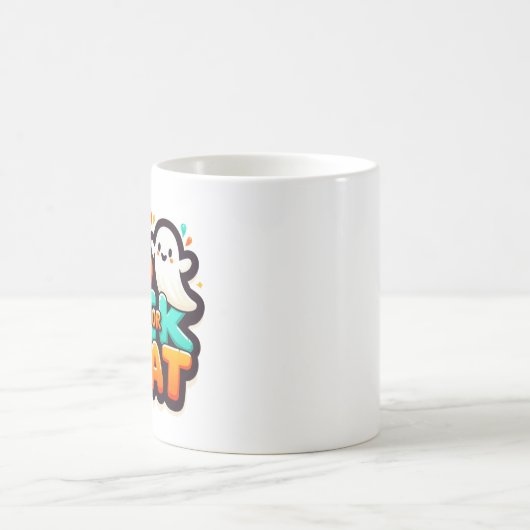 Trick oder Treat-Tasse Kaffeetasse (Mittel)