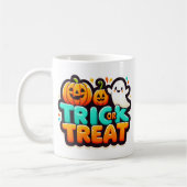 Trick oder Treat-Tasse Kaffeetasse (Links)