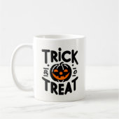 Trick oder Treat-Tasse Kaffeetasse (Links)