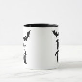 Trick oder Treat Tasse - unheimliche Halloween-Fle (Zentrum)