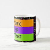 Trick oder Treat / Tier / Punkte / Kaffeetasse (VorderseiteRechts)