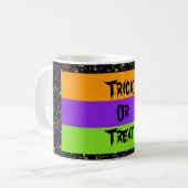 Trick oder Treat / Tier / Punkte / Kaffeetasse (Vorderseite Links)