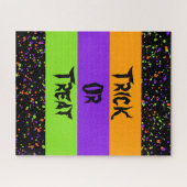 Trick oder Treat / Tier / Punkte / Puzzle (Horizontal)